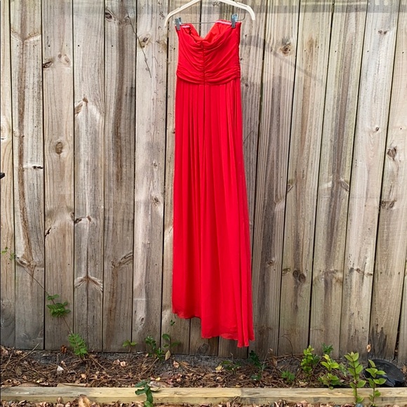 Badgley Mischka Faye Chiffon Gown NWOT - Picture 8 of 8